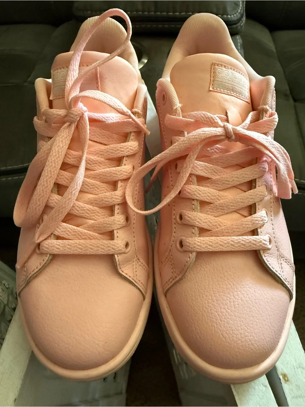 adidas Women’s Light Pink Low-Top Sneakers